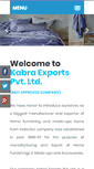 Mobile Screenshot of kabraexports.com